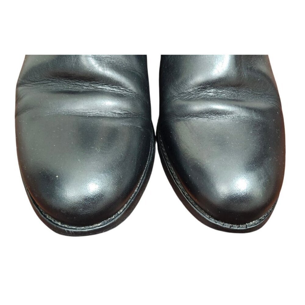Frye Women’s Melissa Chelsea Leather Black Ankle Boots Women’s Size7 - Picture 5 of 15